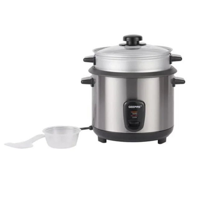 پلوپز چندکاره جیپاس | S/S Rice Cooker Geepas مدل GRC35040